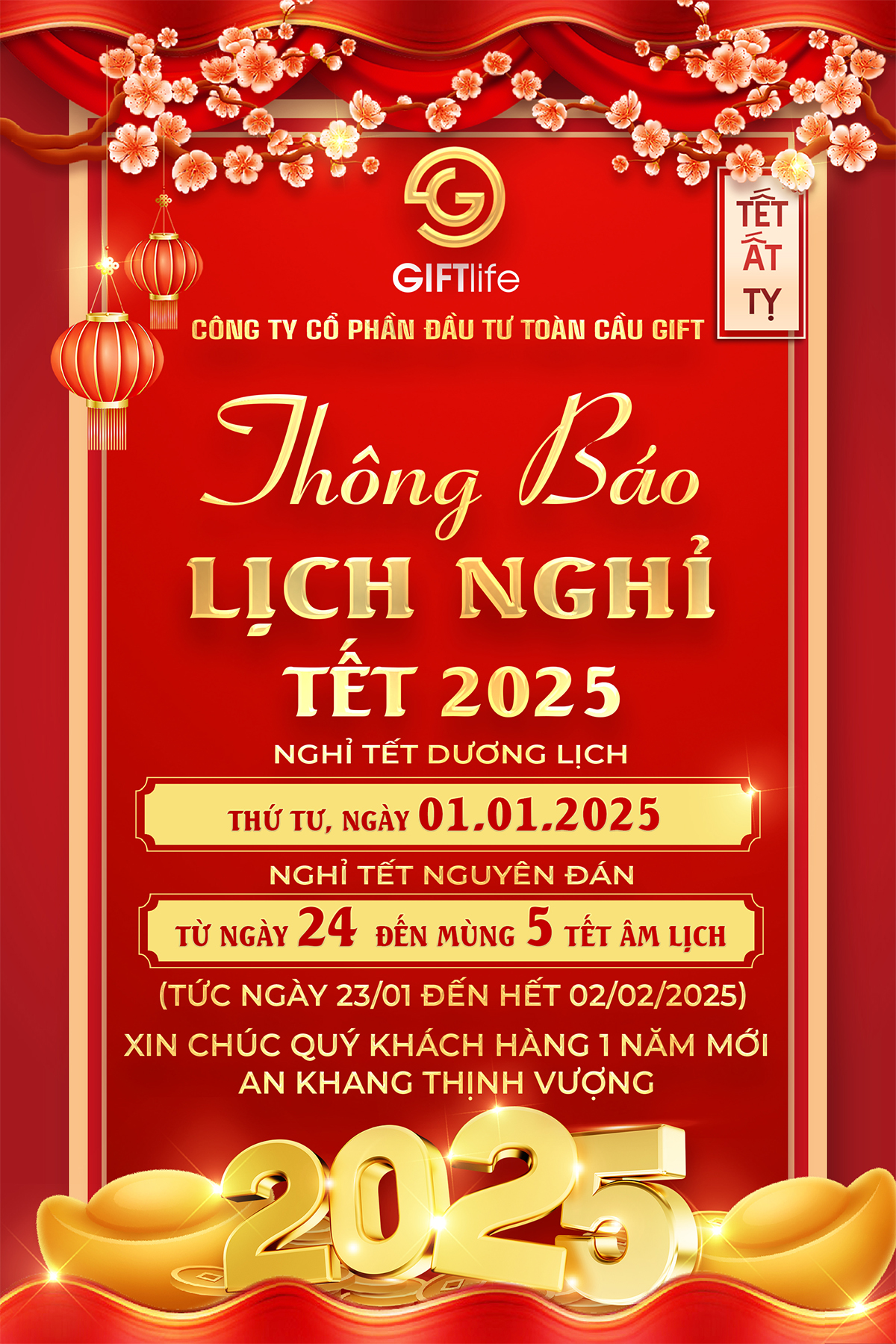 GIFT nghi tet